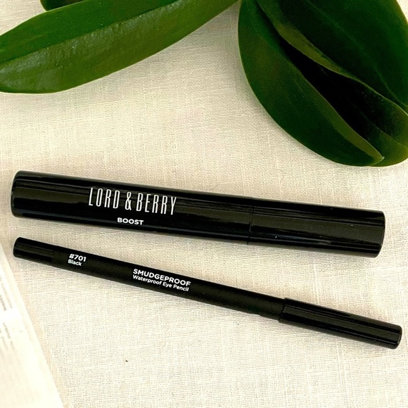 Lord & Berry Other - LORD & BERRY Mascara Boost + Smudgeproof Liner Kit , Both in Black, NEW